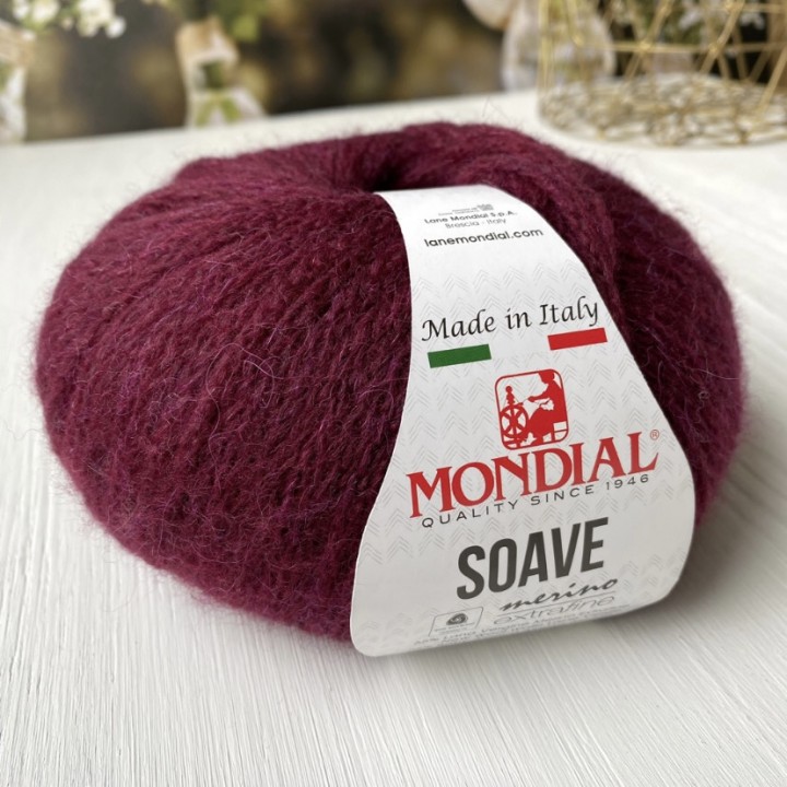 Mondial Soave цвет 875 винный