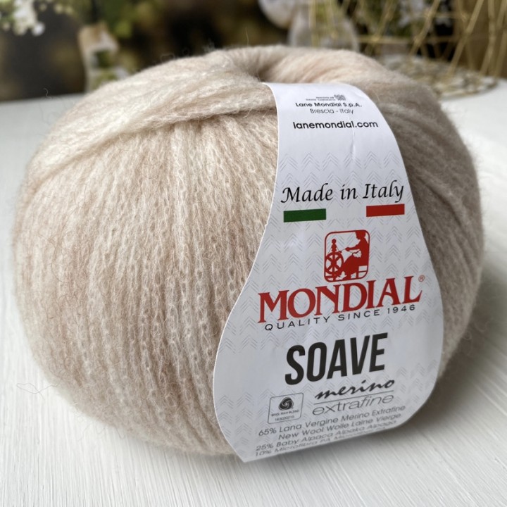 Mondial Soave цвет 976 св.беж меланж